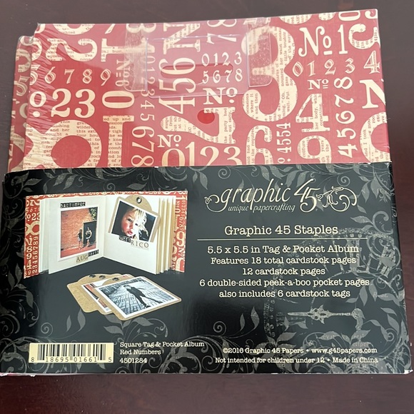Graphic 45 Tag & Pocket Album bundle - Picture 5 of 5